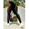 imageMakeMeChic Womens Cut Out Sexy Leggings Criss Cross Skinny Pants Party ClubwearBlack H
