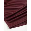 imageMakeMeChic Womens Y2K Sleeveless PU Leather Tank Top Cowl Neck Asymmetrical Hem Leather TopsBurgundy