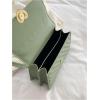 imageMakeMeChic Womens Heart Top Handle PU Leather Flap Bags Square Handbag Crossbody BagsMint Green