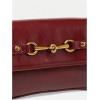 imageMakeMeChic Womens Cheetah Print Purse Faux Leather Leopard Bow Y2K Flap Shoulder BagBurgundy B
