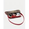 imageMakeMeChic Womens Cheetah Print Purse Faux Leather Leopard Bow Y2K Flap Shoulder BagMulticolor