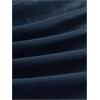 imageMakeMeChic Womens Faux Leather Strapless Tube Bar Tops Asymmetrical Ruched Backless Corset Crop TopsBlue