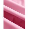 imageMakeMeChic Womens Faux Leather Strapless Tube Bar Tops Asymmetrical Ruched Backless Corset Crop TopsPink