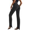imageMakeMeChic Womens Glitter Sequin Party Leggings High Waisted Tights Stretch Skinny Pants TrousersBlack