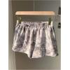 imageMakeMeChic Womens Casual Drawstring Waist Sweat Shorts Running Track ShortsMulticolor