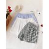 imageMakeMeChic Womens 3 Pack Linen Shorts Summer Comfy Sleep Pajama Boxer ShortsBlue Black White