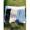imageMakeMeChic Womens 3 Pack Linen Shorts Summer Comfy Sleep Pajama Boxer ShortsFmulticolor