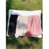 imageMakeMeChic Womens 3 Pack Linen Shorts Summer Comfy Sleep Pajama Boxer ShortsGmulticolor