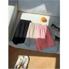 imageMakeMeChic Womens 3 Pack Linen Shorts Summer Comfy Sleep Pajama Boxer ShortsGmulticolor