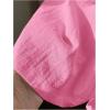imageMakeMeChic Womens 3 Pack Linen Shorts Summer Comfy Sleep Pajama Boxer ShortsRed Pink Blue