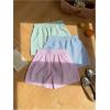 imageMakeMeChic Womens 3 Pack Linen Shorts Summer Comfy Sleep Pajama Boxer ShortsStriped Multi