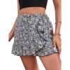 Black Ditsy Floral