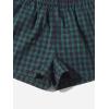 imageMakeMeChic Womens Elastic Waisted Plaid Shorts Lounge Pajama ShortsMulti1