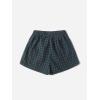 imageMakeMeChic Womens Elastic Waisted Plaid Shorts Lounge Pajama ShortsMulti1