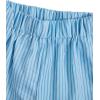 imageMakeMeChic Womens Elastic Waisted Plaid Shorts Lounge Pajama ShortsStriped Blue