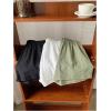 imageMakeMeChic Womens 3 Pack Plaid Boxer Shorts Y2k Elastic High Waist Lounge Gingham ShortsSolid Black White Green