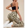 imageMakeMeChic Womens High Waist Skinny Sheer Mesh Insert Workout Leggings Yoga TightsBrown