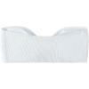 imageMakeMeChic Womens Bandeau Bikini Top Knot Front Strapless Swimsuit Bathing TopsWhite