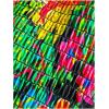 imageMakeMeChic Womens Floral Bikini Set Triangle Smocked Tie Side Boho Swimsuit BeachwearGreen