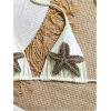imageMakeMeChic Womens Halter Triangle Thong Bikini Sets High Cut Swimsuit Bathing Suit SwimwearBeige