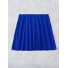imageMakeMeChic Womens Sheer Mesh Swim Cover Up Swimsuit Beach Cover Up SkirtRoyal Blue B