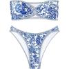 Blue White