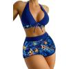 Tropical Navy Blue