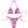 Hot Pink and White