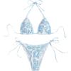 Blue and White