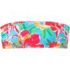 imageMakeMeChic Womens Strapless Bikini Top Floral Print Bandeau Swimsuit Bikini TopsMulticolor a