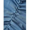imageMakeMeChic Womens Halter Top Y2K Lace V Neck Ruched Low Cut Halter Tank Tops Camisole TopsDusty Blue