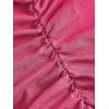 imageMakeMeChic Womens Halter Top Y2K Lace V Neck Ruched Low Cut Halter Tank Tops Camisole TopsHot Pink