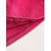 imageMakeMeChic Womens Halter Top Y2K Lace V Neck Ruched Low Cut Halter Tank Tops Camisole TopsHot Pink