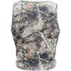 imageMakeMeChic Womens Camo Notched Wide Strap Tank Top Sleeveless Streetwear Crop TopsWhite