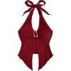 Buckle Burgundy
