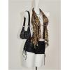 imageMakeMeChic Womens Lepoard Print Halter Tops Y2k Split Asymmetrical Club Crop TopTiger Print