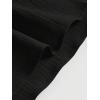 imageMakeMeChic Womens Casual Bow Back Spaghetti Strap Cami Tops Sleeveless Ruffle Summer CamisoleBlack