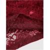 imageMakeMeChic Womens Halter Tops Mesh Lace Sexy Cute Summer Crop Tank TopBurgundy