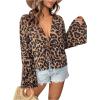 Brown Leopard Print