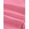 imageMakeMeChic Womens Off The Shoulder Tops Twist Front Going Out Tops Y2k Asymmetrical Crop TopsCoral Pink