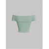 imageMakeMeChic Womens Off The Shoulder Tops Twist Front Going Out Tops Y2k Asymmetrical Crop TopsGreen