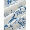imageMakeMeChic Womens Floral Summer Dress A Line Wide Strap Flare Midi Cami DressesBlue