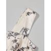 imageMakeMeChic Womens Floral Summer Dress A Line Wide Strap Flare Midi Cami DressesMulticolor