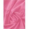 imageMakeMeChic Womens Strapless Tube Dress Tie Front Ruffle Shirred A Line Mini DressesHot Pink