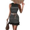 Striped Black