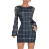 Plaid Blue