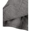 imageMakeMeChic Womens Vest Top Sleeveless Blazer Split Hem Button Down Dressy Suit Vest Outerwear WaistcoatDark Grey