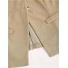 imageMakeMeChic Womens Vest Top Sleeveless Blazer Split Hem Button Down Dressy Suit Vest Outerwear WaistcoatKhaki B