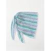 imageMakeMeChic Womens Crochet Sarong Cover Up Summer Wrap Skirt Bikini SwimwearMulticolor