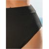 imageMakeMeChic Womens Casual High Waist Solid Bikini Bottoms Swim PantiesBlack E